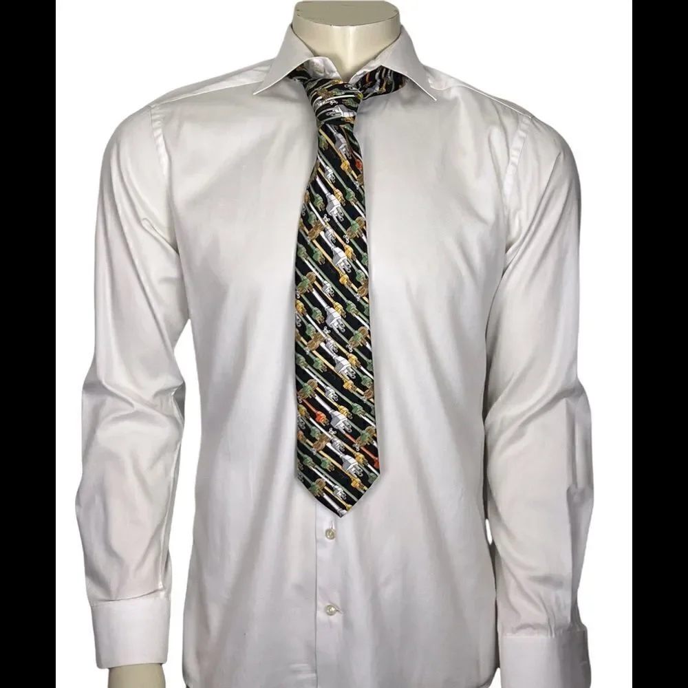 Super Fun Nicole Miller Silk Necktie